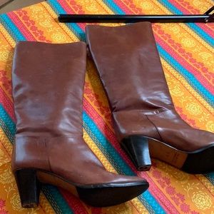 Maserati Italian made leather boots